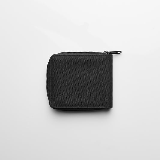 AS COLOUR RECYCLED ZIP WALLET/BLACK