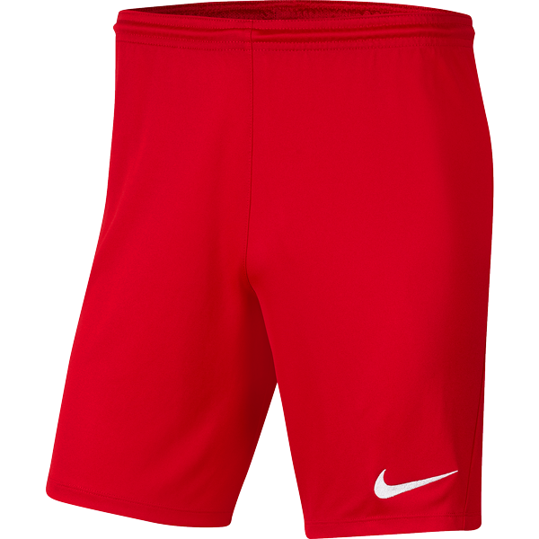 NIKE CLUB PARK III SHORT UNIVERSITY RED YOUTH S Inter Football