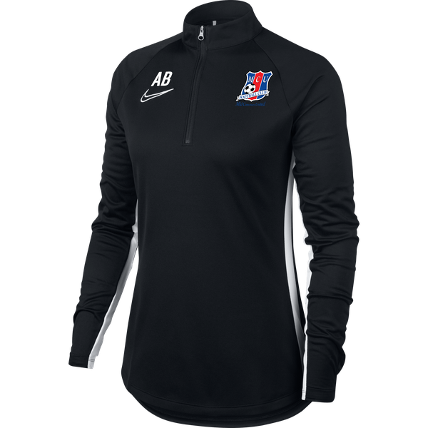 MID CANTERBURY UNITED FC NIKE DRILL TOP - WOMEN'S
