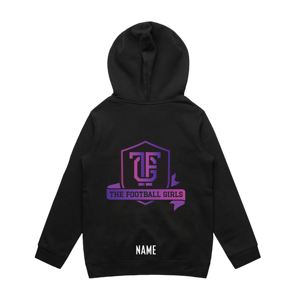 THE FOOTBALL GIRLS GRAPHIC HOODIE - YOUTH'S