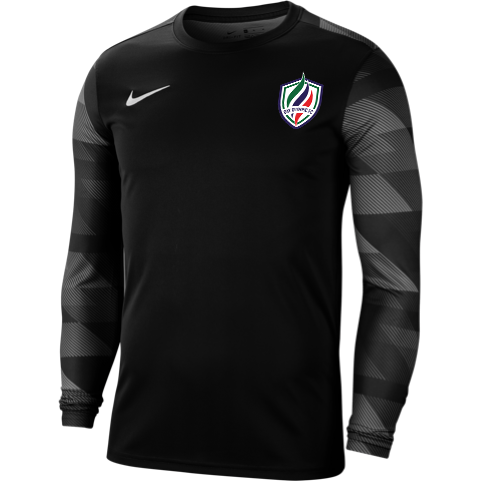Black nike top goalkeeper jersey