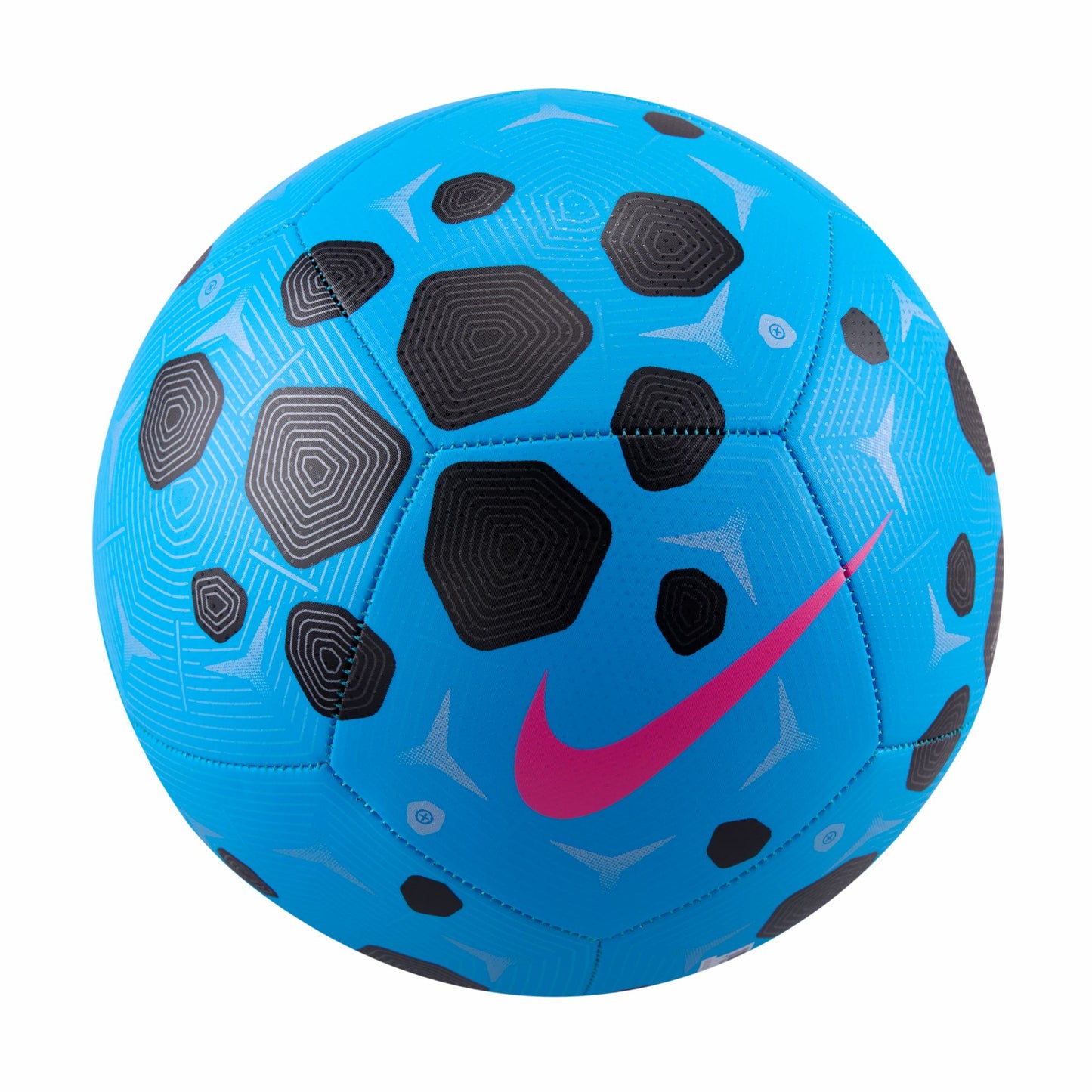 NIKE PITCH FOOTBALL - BLUE GLOW/BLACK/PINK BLAST