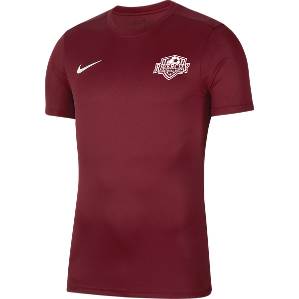 RIVER CITY FC NIKE PARK VII TEAM RED JERSEY - YOUTH'S