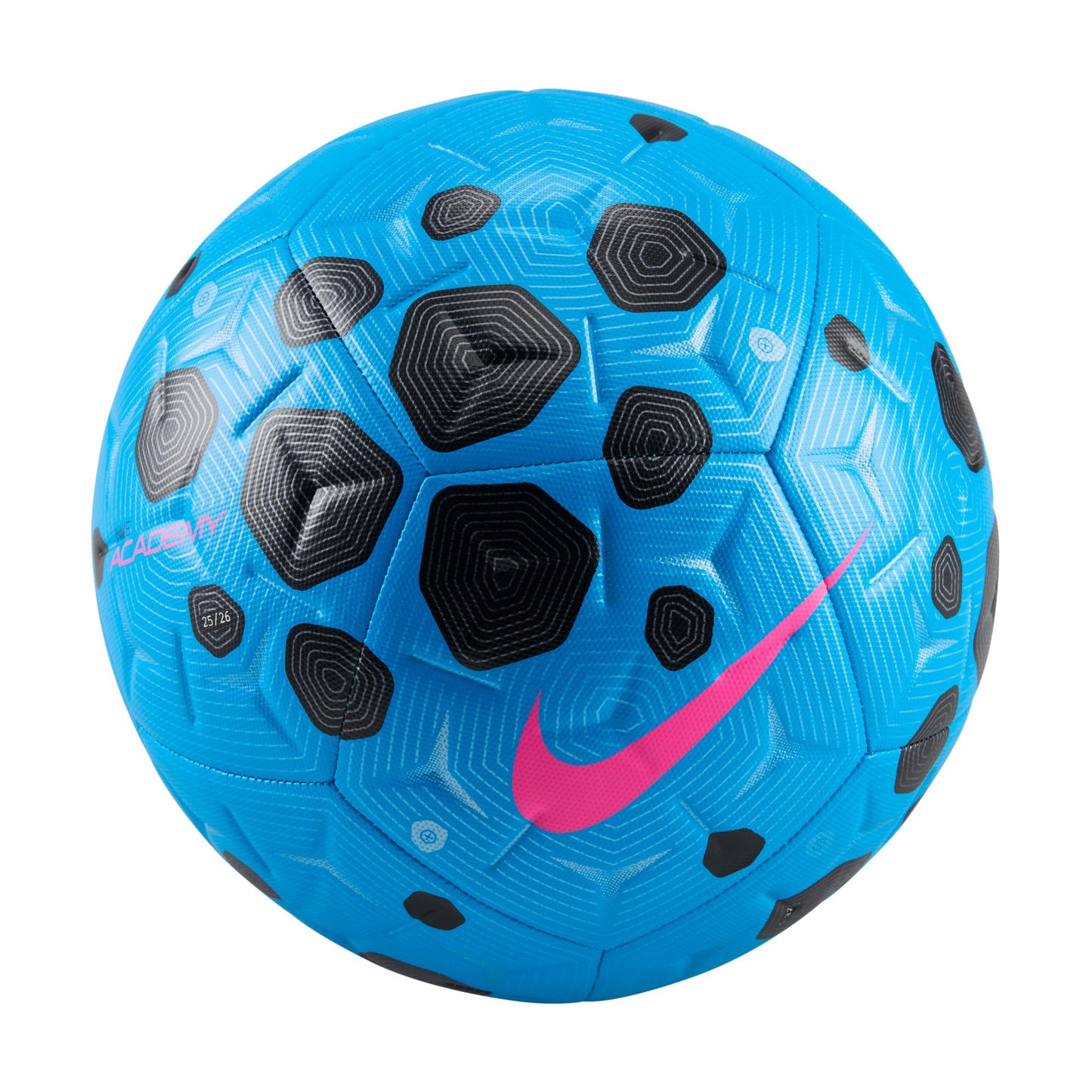 NIKE ACADEMY FOOTBALL - BLUE GLOW/BLACK/PINK BLAST