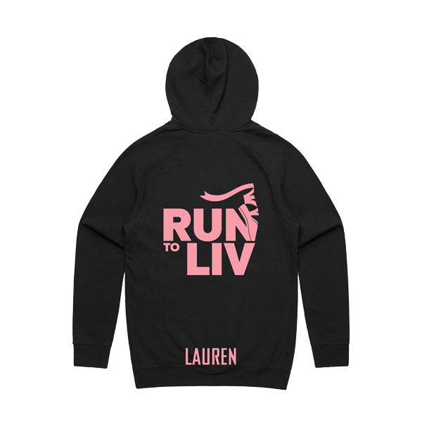 RUN 2 LIV GRAPHIC HOODIE - YOUTH'S