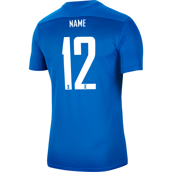 Personalised NIKE Football jersey in Royal Blue