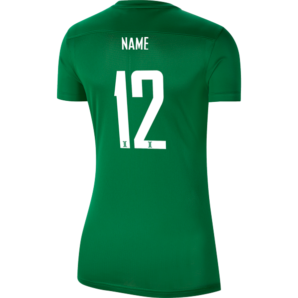 HAWKES BAY FUTSAL NIKE PARK VII GREEN JERSEY - WOMEN'S