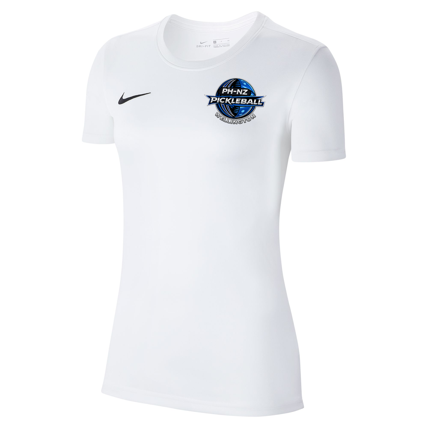 PICKLEBALL WELLINGTON WOMENS NIKE PARK JERSEY - WHITE