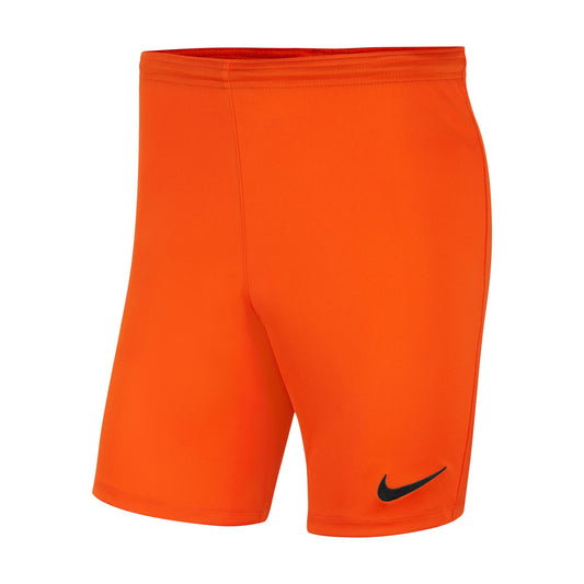 NIKE CLUB PARK III SHORT/SAFETY ORANGE - MEN'S