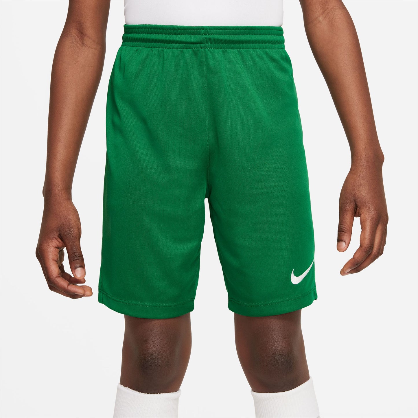 NIKE CLUB PARK III SHORT/PINE GREEN - YOUTH'S