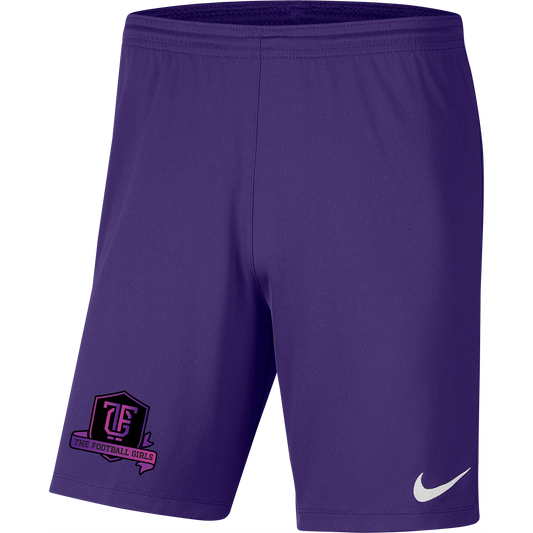THE FOOTBALL GIRLS NIKE PARK MATCH SHORT - KIDS