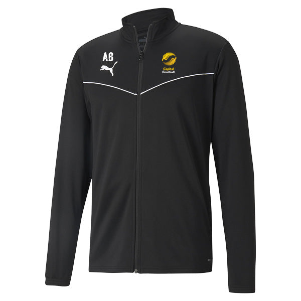 CAPITAL FOOTBALL REFEREES PUMA teamRISE POLY TRAINING JACKET - MENS