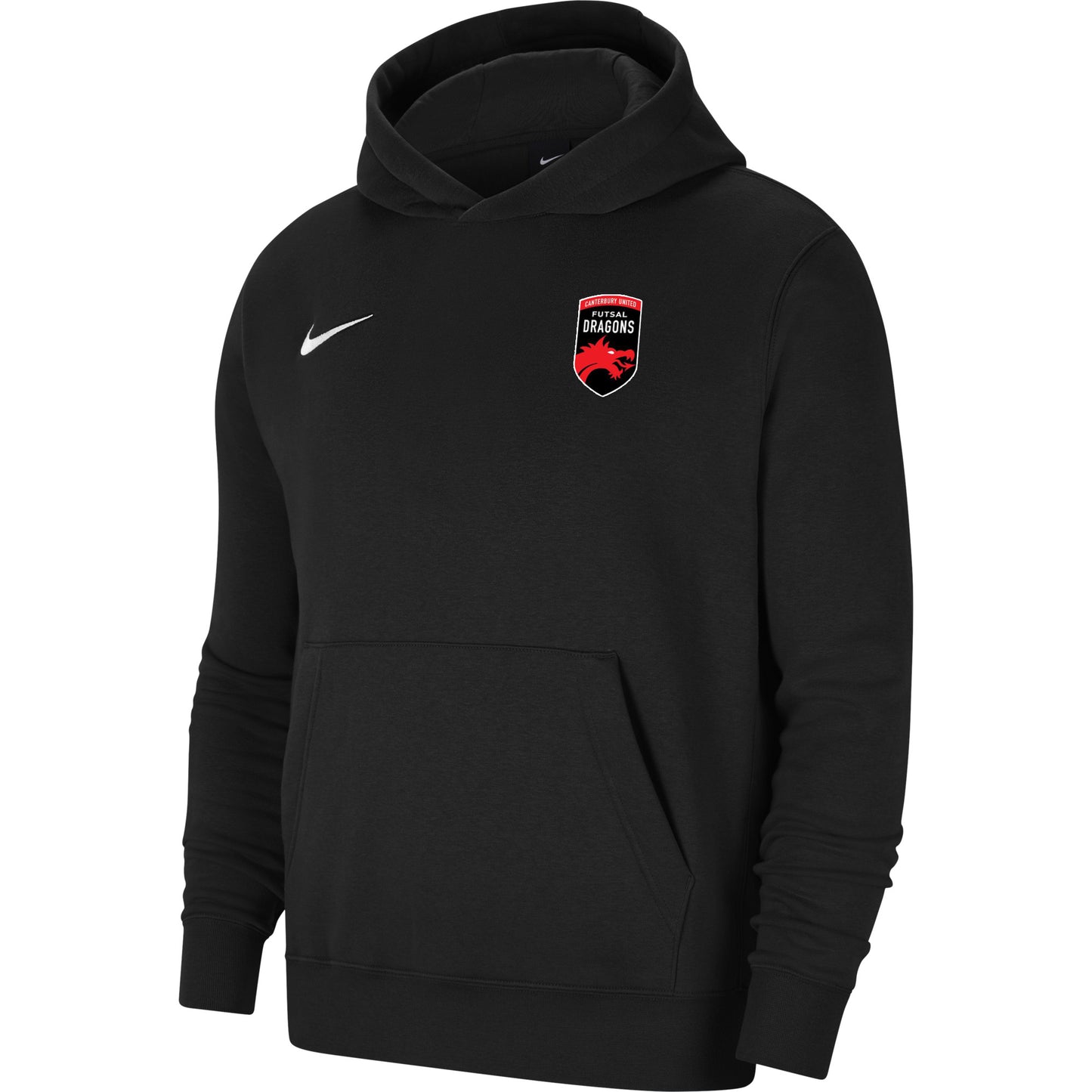 CANTERBURY UNITED FUTSAL DRAGONS NIKE HOODIE - YOUTH'S