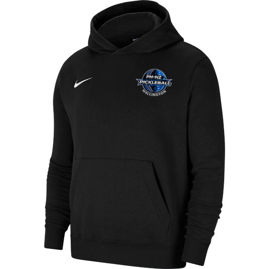 PICKLEBALL WELLINGTON KIDS NIKE PARK HOODIE - BLACK