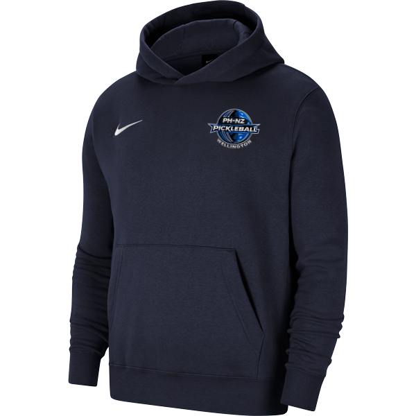 PICKLEBALL WELLINGTON KIDS NIKE PARK HOODIE - MIDNIGHT NAVY