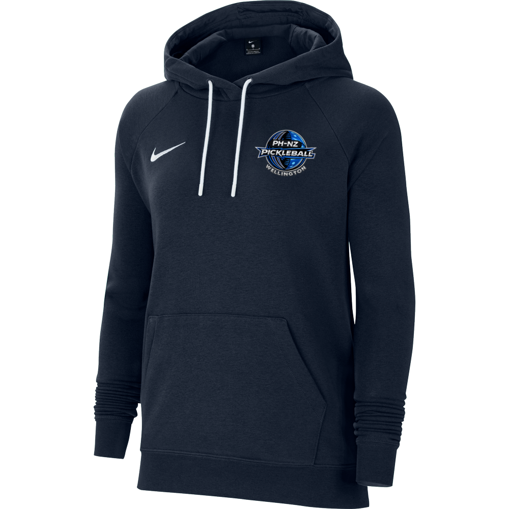 PICKLEBALL WELLINGTON WOMENS NIKE PARK HOODIE - OBSIDIAN