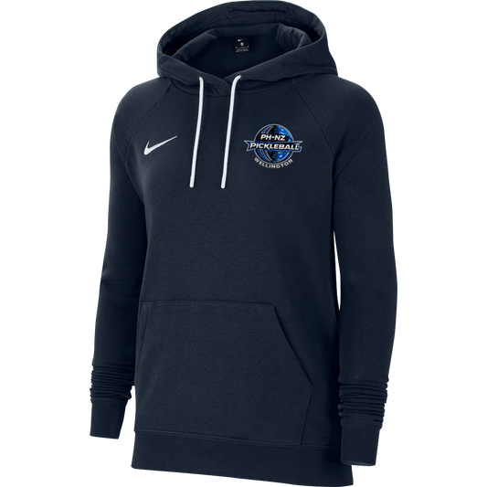 PICKLEBALL WELLINGTON WOMENS NIKE PARK HOODIE - OBSIDIAN