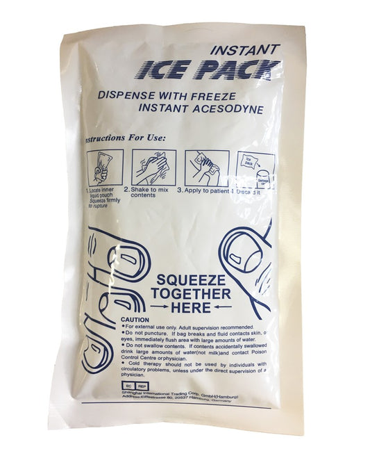 DISPOSABLE INSTANT ICE PACK - 3 PACK