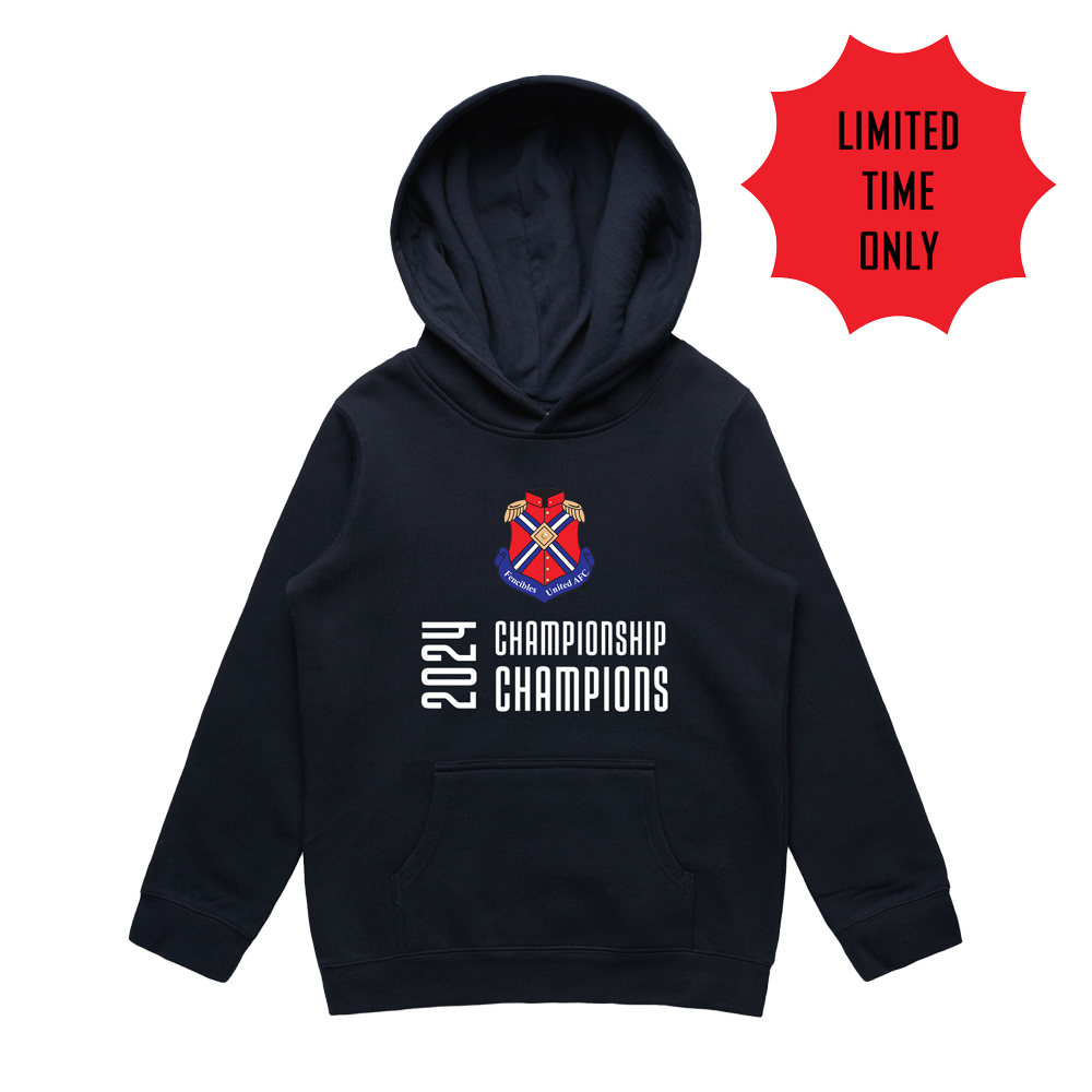 FENCIBLES UNITED CHAMPIONS 2024 HOODIE - YOUTH'S – Inter Football