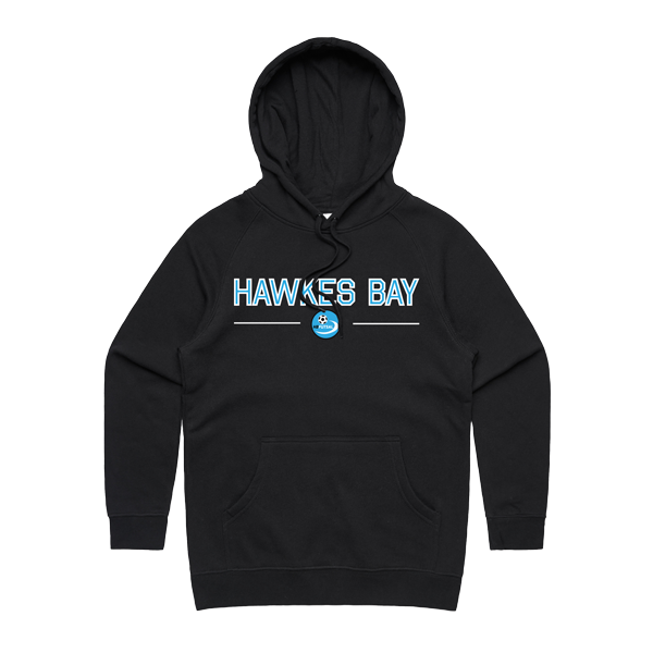 HAWKES BAY FUTSAL GRAPHIC HOODIE - WOMEN'S