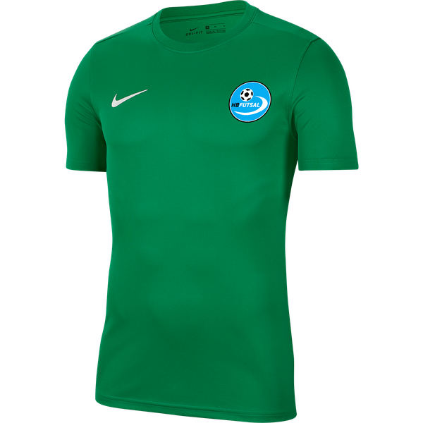 HAWKES BAY FUTSAL NIKE PARK VII GREEN JERSEY - YOUTH'S