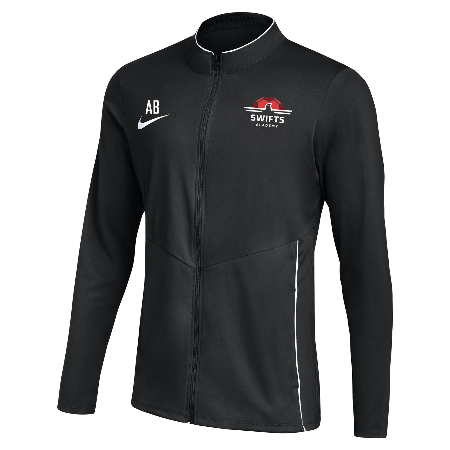 WATERSIDE KARORI SWIFT TALENT CENTRE NIKE PARK 26 TRACK JACKET - MENS