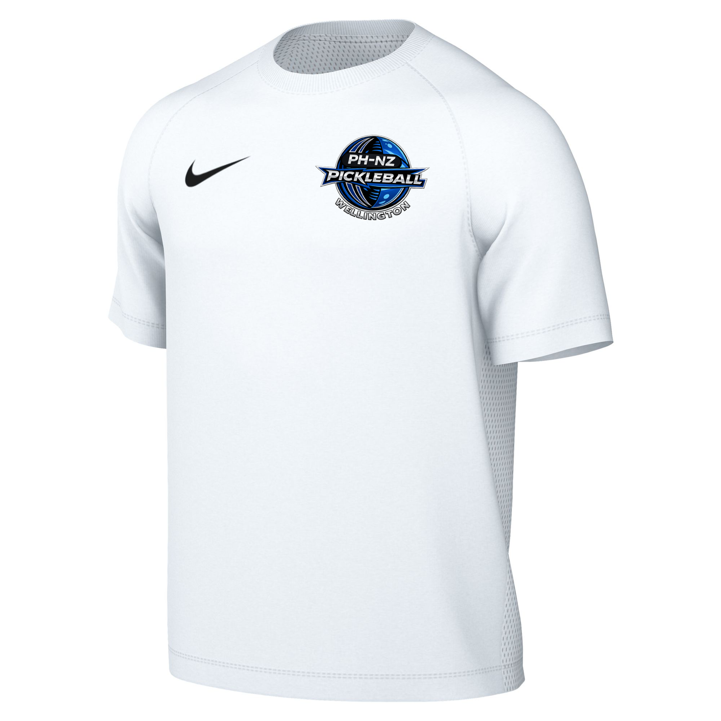 PICKLEBALL WELLINGTON MENS NIKE PARK JERSEY - WHITE