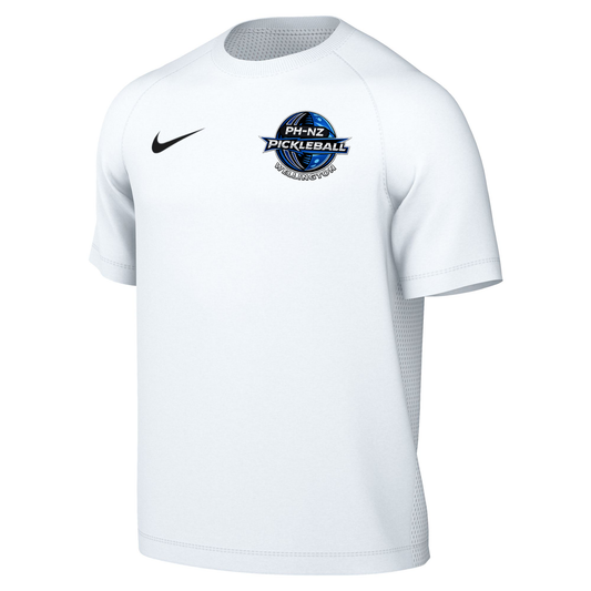 PICKLEBALL WELLINGTON MENS NIKE PARK JERSEY - WHITE