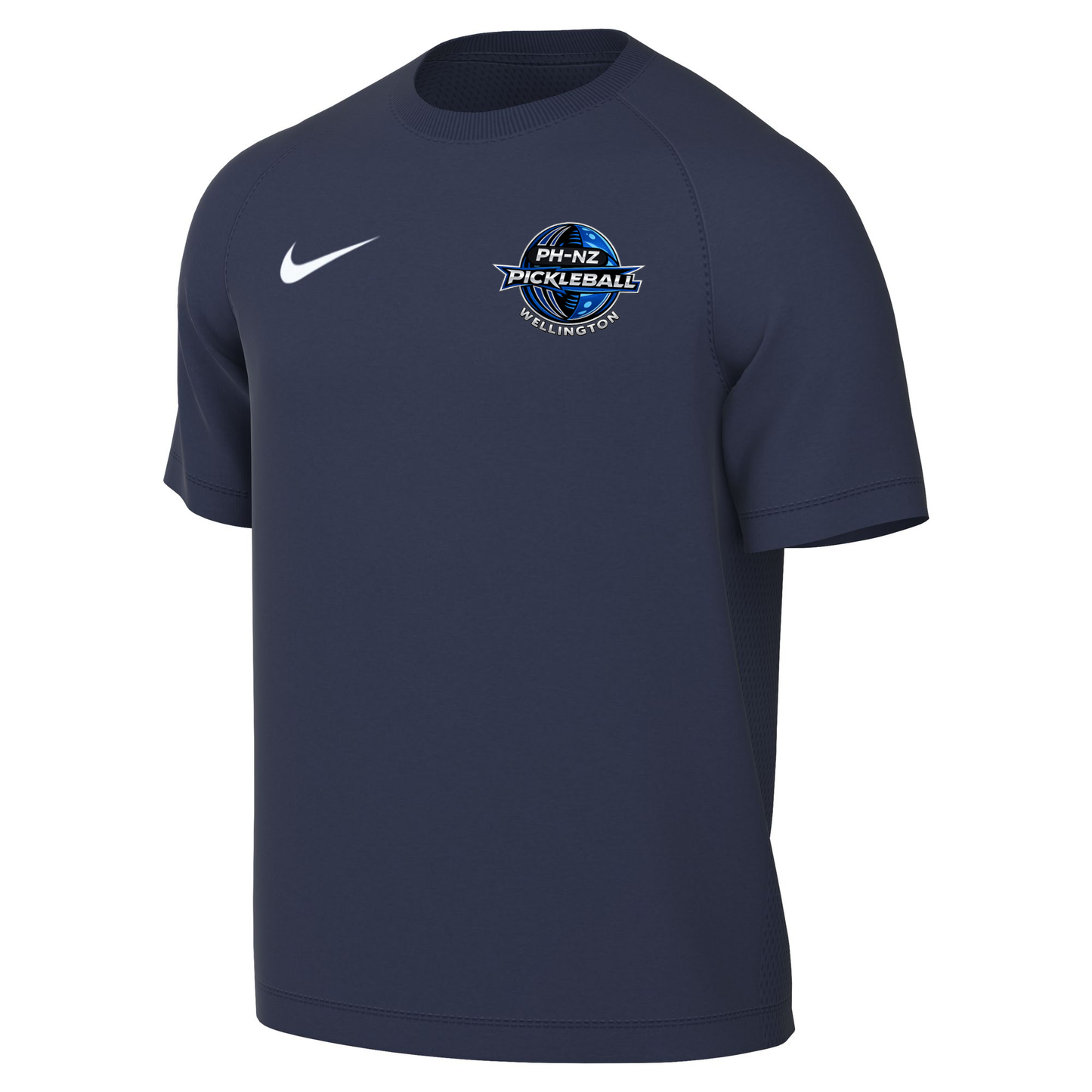 PICKLEBALL WELLINGTON MENS NIKE PARK JERSEY - MIDNIGHT NAVY