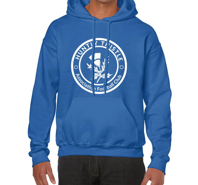 HUNTLY THISTLE GILDAN HOODIE - MEN'S