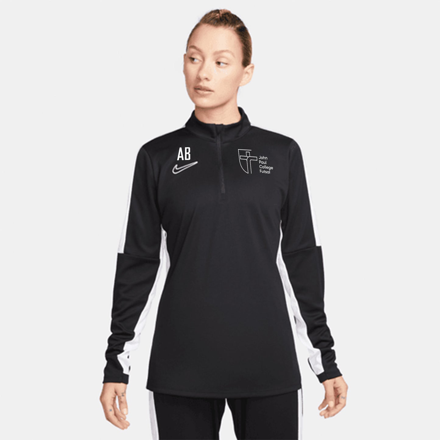 JOHN PAUL COLLEGE NIKE DRILL TOP - WOMEN'S