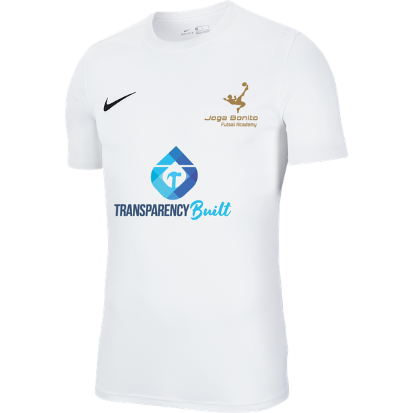 JOGA BONITO FUTSAL ACADEMY NIKE PARK VII WHITE JERSEY - MEN'S