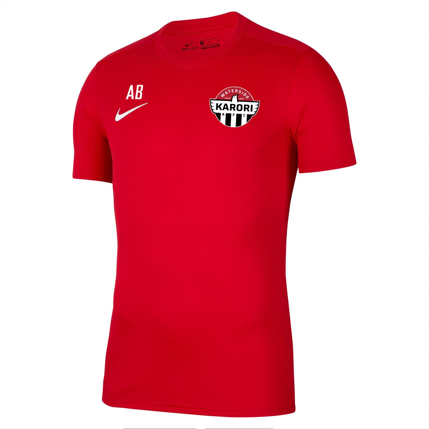 WATERSIDE KARORI AFC NIKE PARK VII RED JERSEY - MEN'S