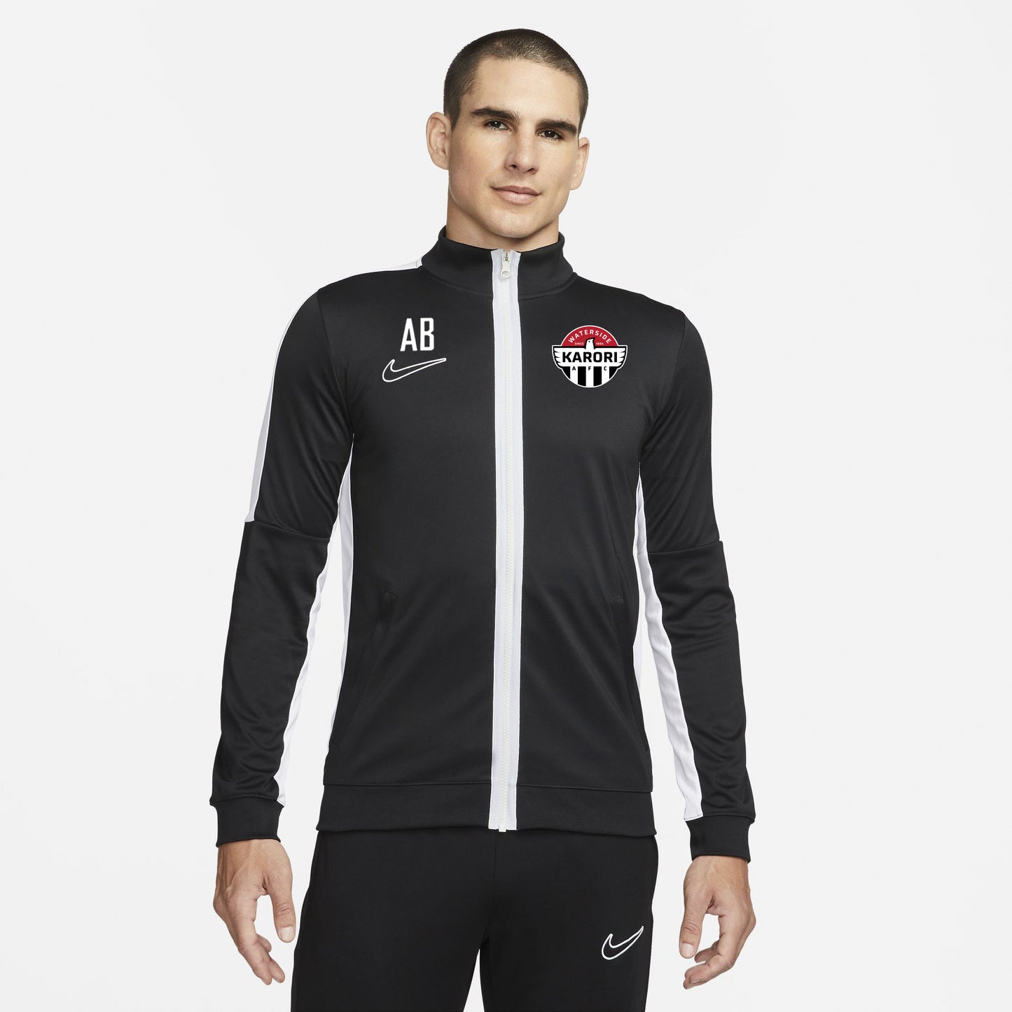 WATERSIDE KARORI AFC NIKE TRACK JACKET - MENS