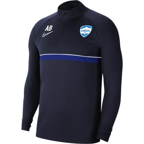 NEW PLYMOUTH RANGERS AFC  NIKE DRILL TOP - MEN'S