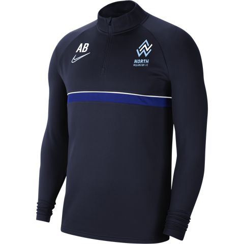 NORTH WELLINGTON FC  NIKE DRILL TOP - MEN'S