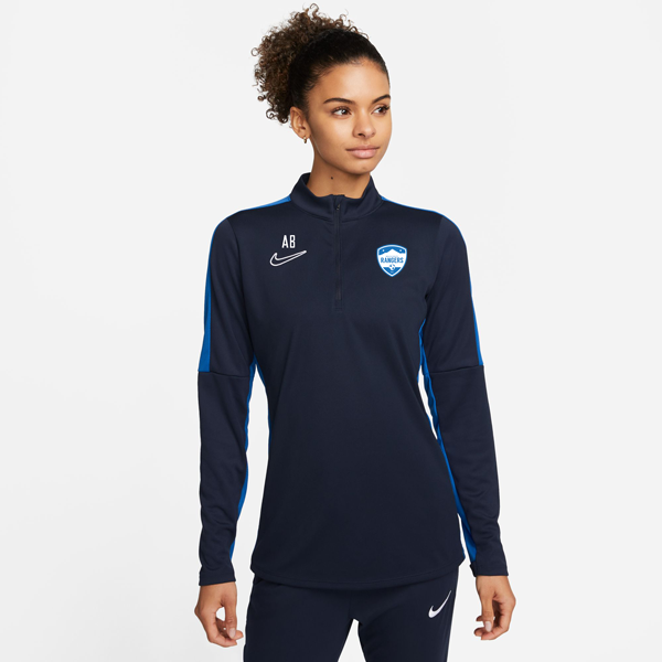 NEW PLYMOUTH RANGERS AFC  NIKE 23 DRILL TOP - WOMEN'S