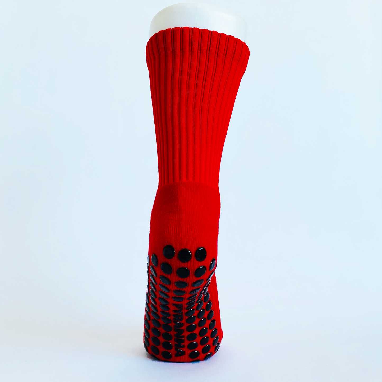 CREW GRIP SOCK/RED