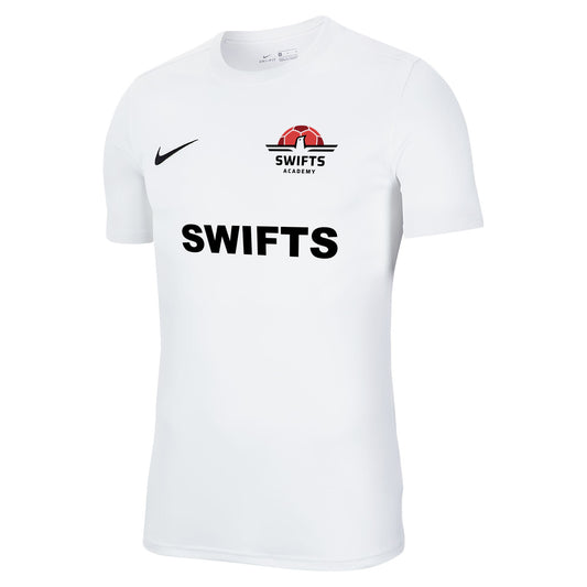 WATERSIDE KARORI SWIFT TALENT CENTRE NIKE PARK VII WHITE JERSEY - MEN'S