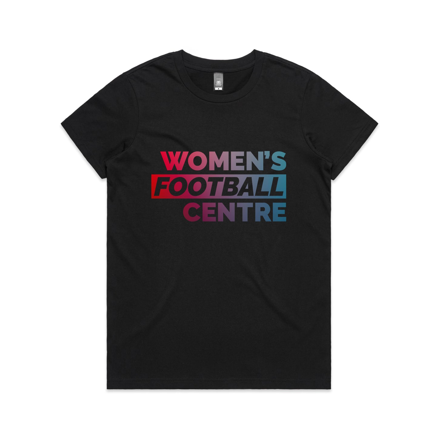 WOMENS FOOTBALL CENTRE GRAPHIC TEE - WOMEN'S