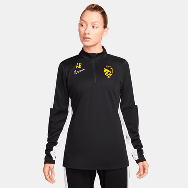 WAIKATO UNICOL NIKE 23 DRILL TOP - WOMEN'S