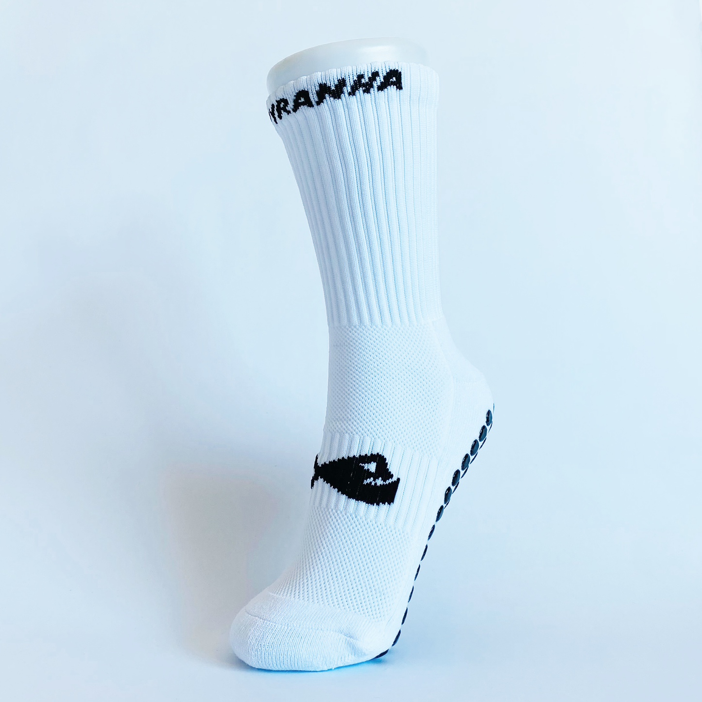 CREW GRIP SOCK/WHITE