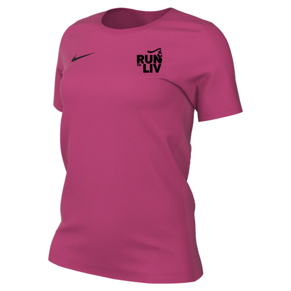 RUN 2 LIV NIKE PARK VII PINK RUNNING TOP - WOMEN'S