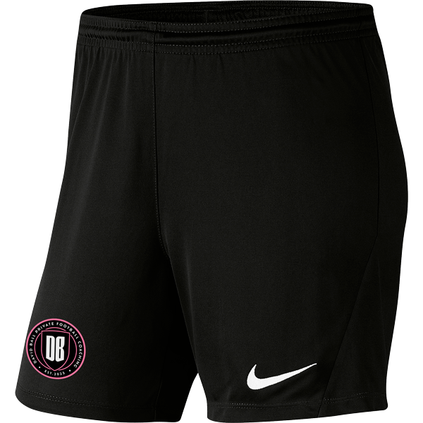 DAVID BALL FOOTBALL COACHING NIKE PARK III KNIT SHORT - WOMEN'S