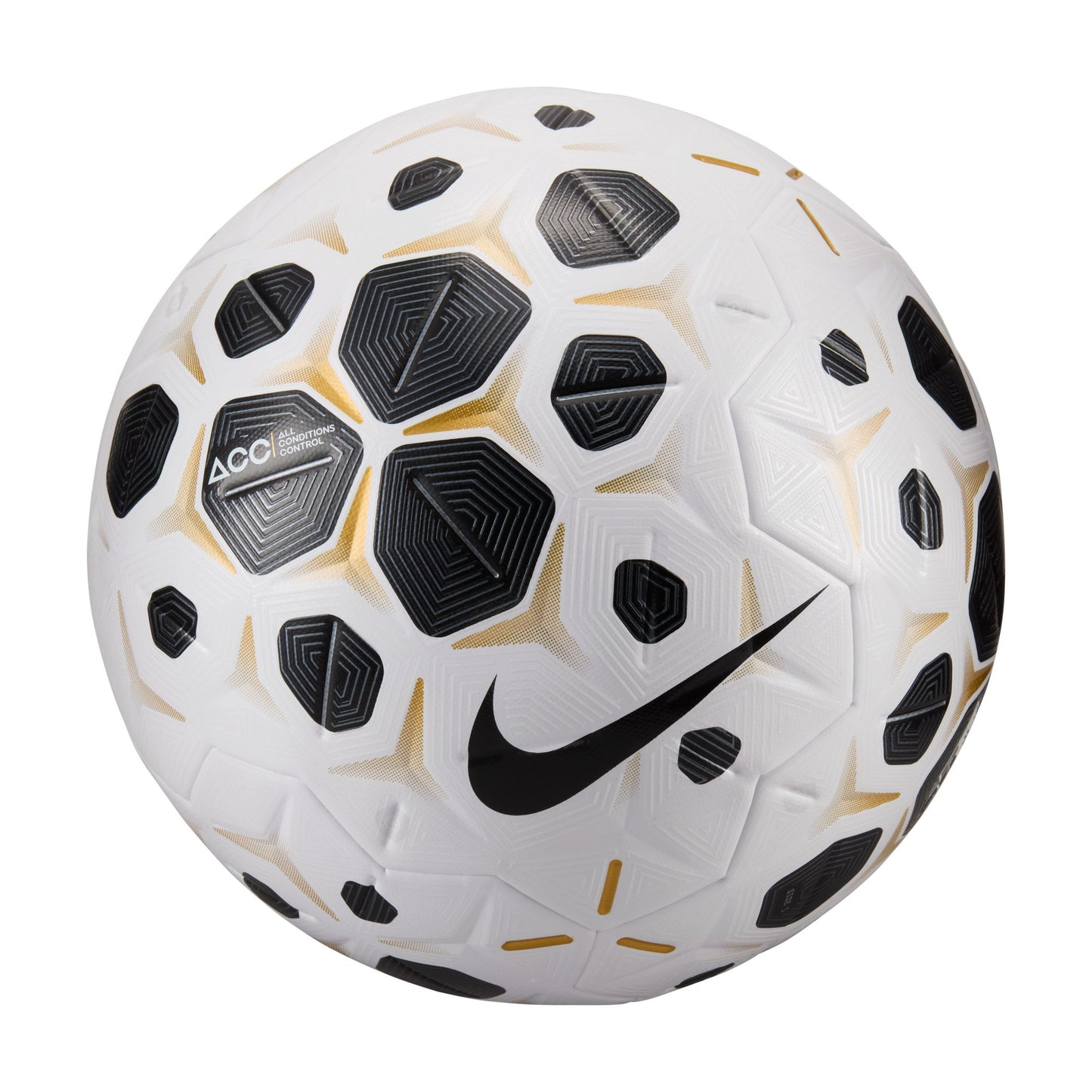 NIKE CONTROL FOOTBALL - WHITE/BLACK - 5