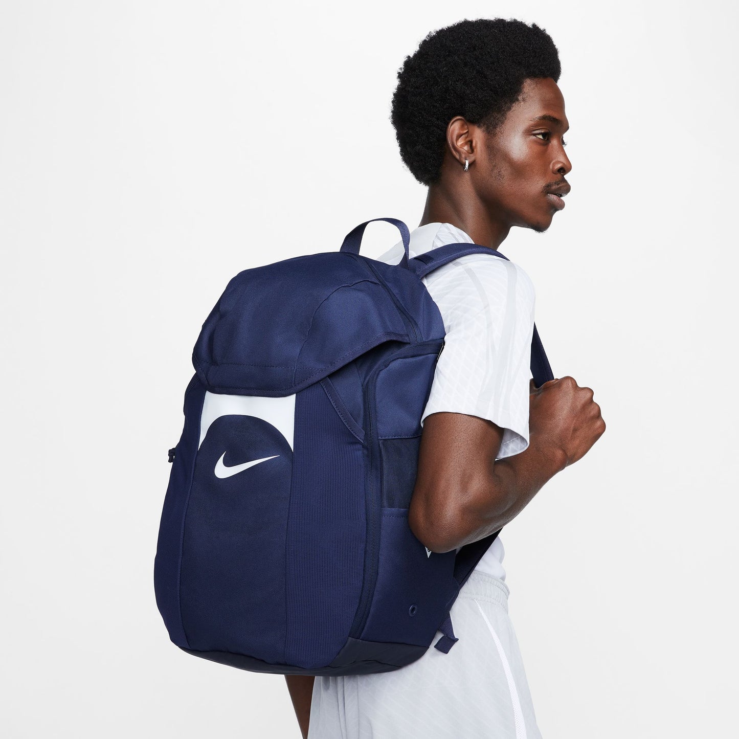 Navy blue nike backpack best sale