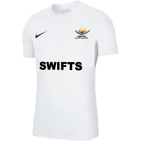 WATERSIDE KARORI SWIFT TALENT CENTRE NIKE PARK VII WHITE JERSEY - YOUTH'S