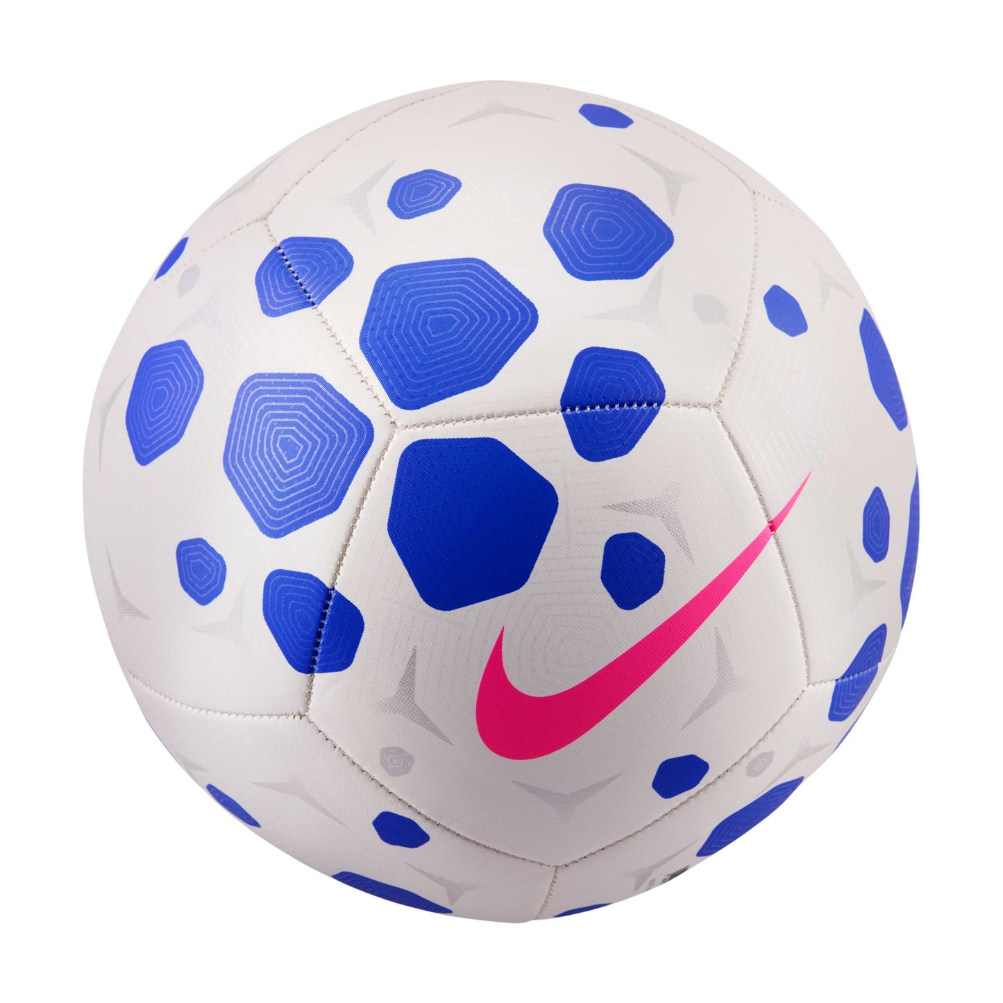 NIKE PITCH FOOTBALL - WHITE/RACER BLUE/PINK BLAST