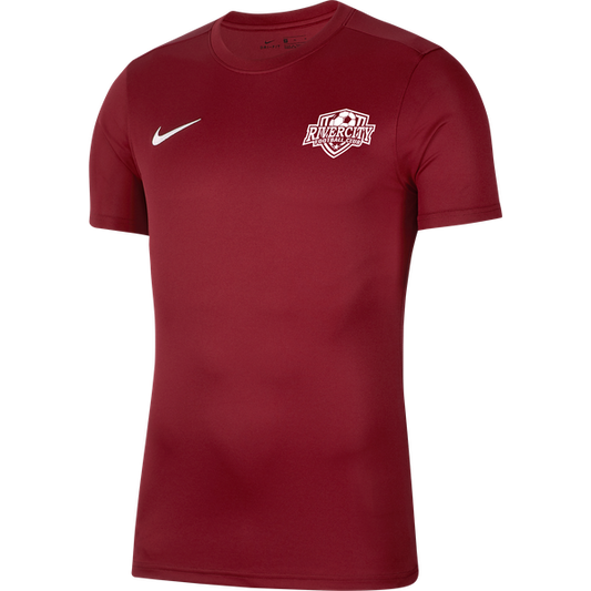 RIVER CITY FC NIKE PARK VII TEAM RED JERSEY - YOUTH'S