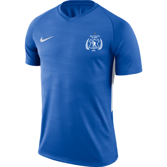 WELLINGTON OLYMPIC AFC  NIKE TIEMPO PREMIER ROYAL BLUE JERSEY - YOUTH'S